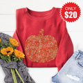 Pumpkin Sweatshirt - Heather Scarlet - 20 product image 1