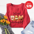 Just a Girl Sweatshirt - Heather Scarlet - 20 product image 1