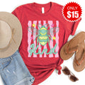 Bee Kind Tee - Heather Scarlet - 15 product image 1
