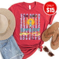 The Lord Is My Light Tee - Heather Scarlet - 15 product image 1