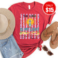 The Lord Is My Light Tee - Heather Scarlet - 15 product image 1