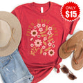 Faith Hope Love Tee - Heather Scarlet - 15 product image 1