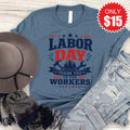 Labor Day Tee - Heather Slate - 15 product image 1