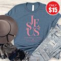 Jesus Tee - Heather Slate - 15 product image 1