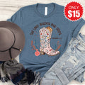 The Lord Guides Tee - Heather Slate - 15 product image 1