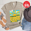 It Is Well V-Neck - Heather Stone - 15