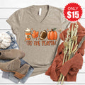 Tis the Season V-Neck - Heather Stone - 15