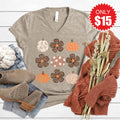 Fall V-Neck - Heather Stone - 15