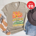 His Mercies Are New V-Neck - Heather Stone - 15