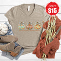 God is Faithful V-Neck - Heather Stone - 15