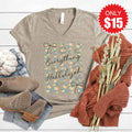 Everything Hallelujah V-Neck - Heather Stone - 15