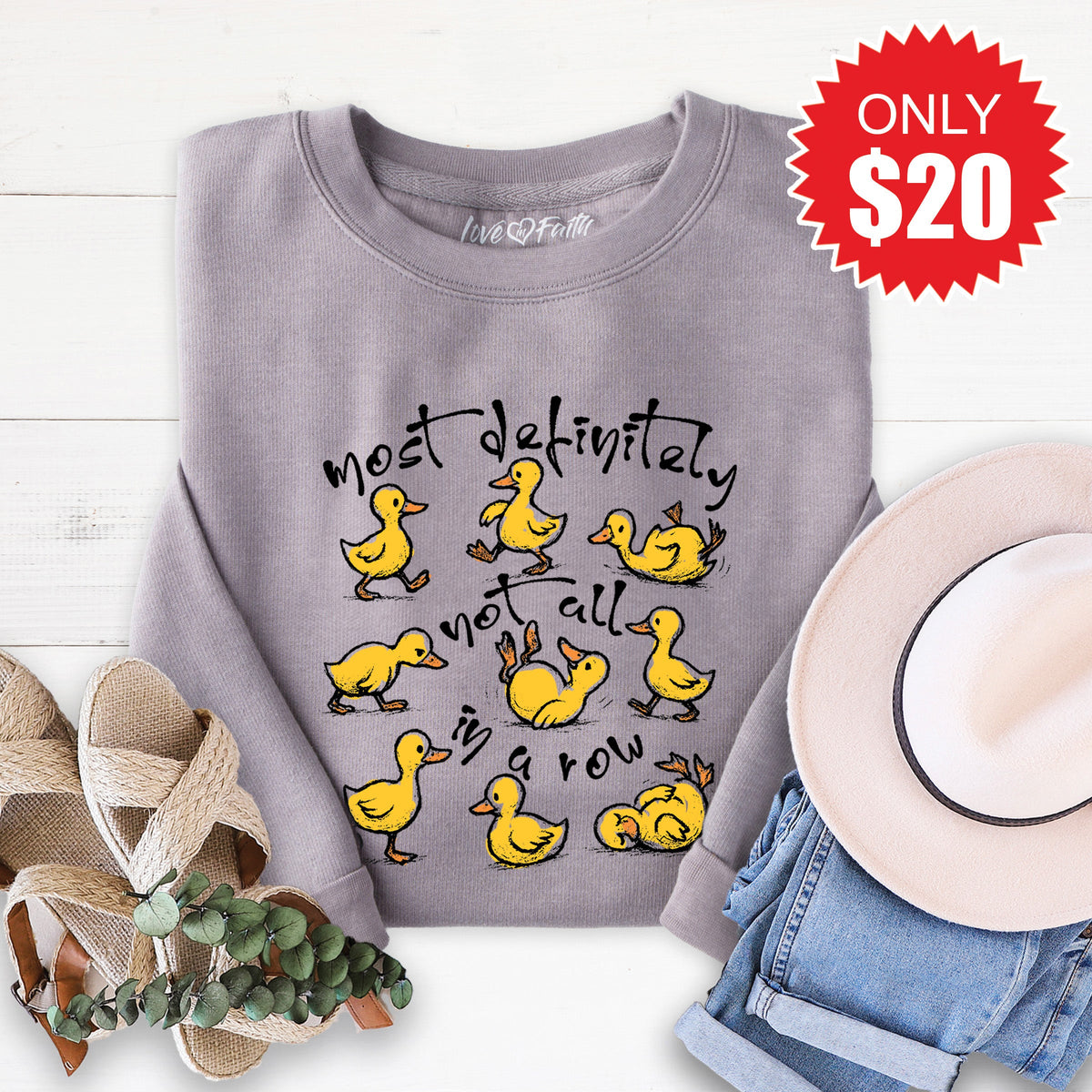 Not All Sweatshirt - Heather Storm - 20 product image 1