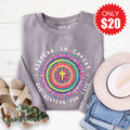 Sisters In Christ Sweatshirt - Heather Storm - 20 product image 1