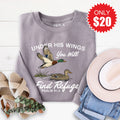 Under His Wings Sweatshirt - Heather Storm - 20 product image 1