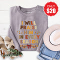 Praise Him Sweatshirt - Heather Storm - 20 product image 1