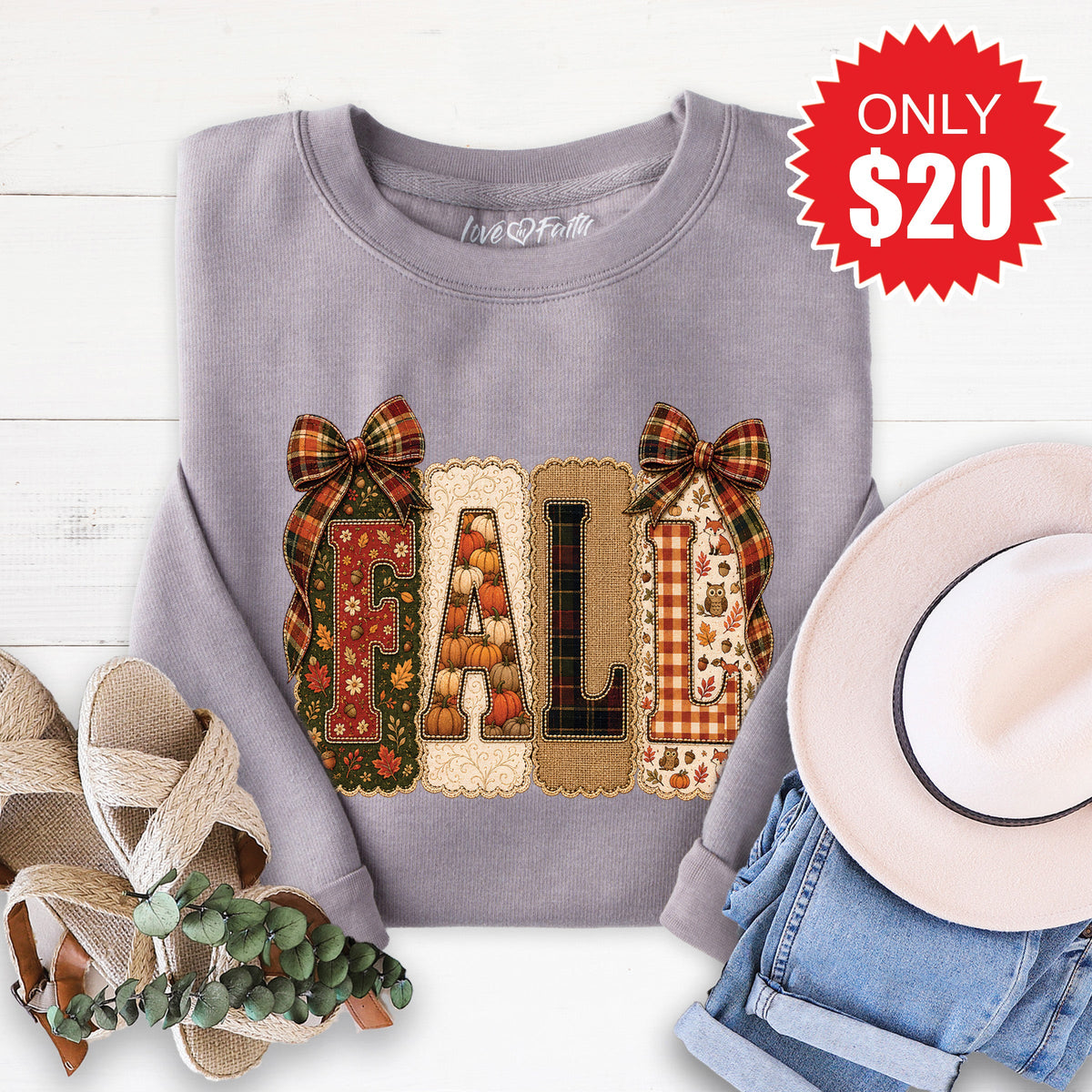 Fall Sweatshirt - Heather Storm - 20 product image 1