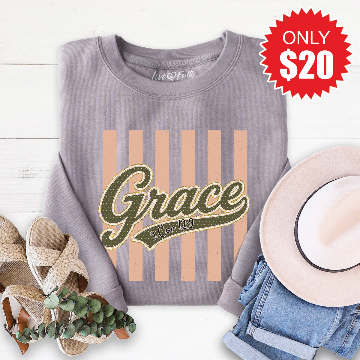 Grace Sweatshirt - Heather Storm - 20 product image 1