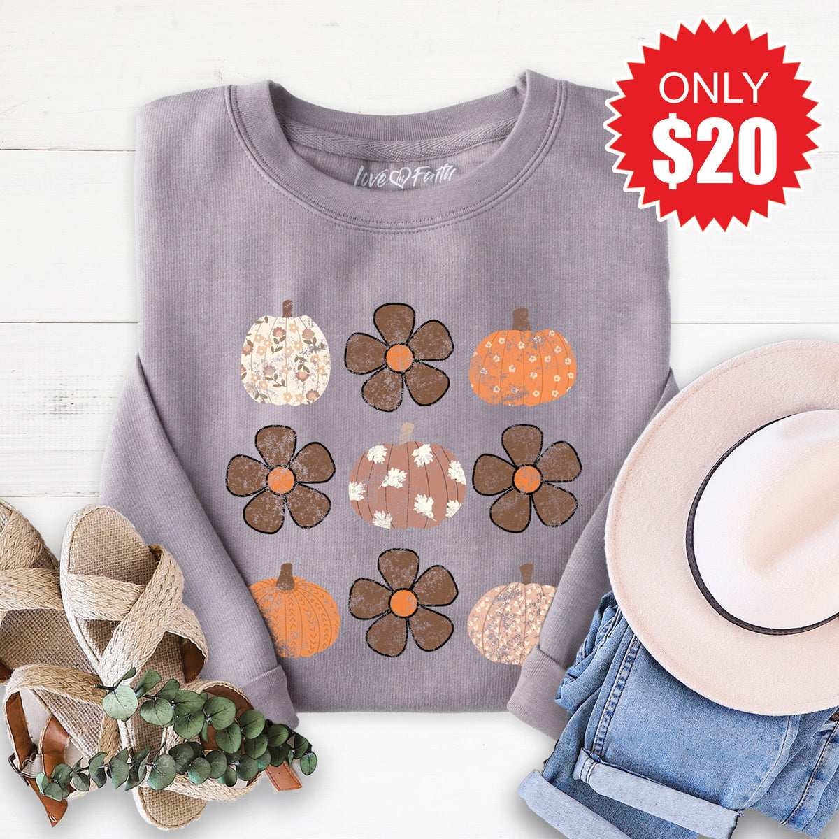 Fall Sweatshirt - Heather Storm - 20 product image 1