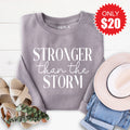 Stronger Than The Storm Sweatshirt - Heather - 20 product image 1