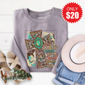 Through Christ Sweatshirt - Heather Storm - 20 product image 1