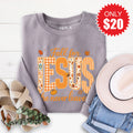 Fall For Jesus Sweatshirt - Heather Storm - 20 product image 1