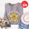 Kind Words Sweatshirt - Heather Storm - 20 product image 1