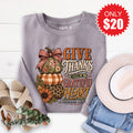 Give Thanks Sweatshirt - Heather Storm - 20 product image 1