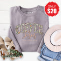 Coffee and Jesus Sweatshirt - Heather Storm - 20 product image 1
