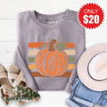 Pumpkin Sweatshirt - Heather Storm - 20 product image 1