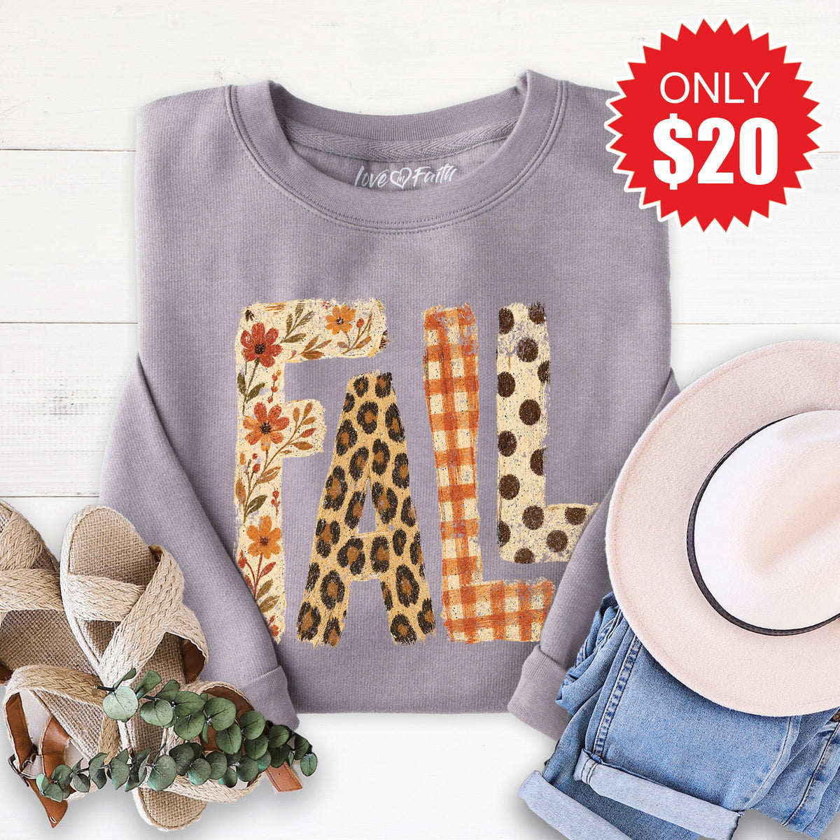 Fall Sweatshirt - Heather Storm - 20 product image 1