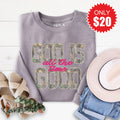 God Is Good Sweatshirt - Heather Storm - 20 product image 1