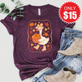 Fall Goose Tee - Heather Sugar Plum - 15 product image 1