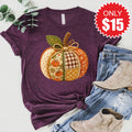 Pumpkin Tee - Heather Sugar Plum - 15 product image 1