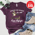 Under His Wings Tee - Heather Sugar Plum - 15 product image 1