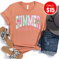 Summer Vibes Tee - Heather Terracotta - 15 product image 1