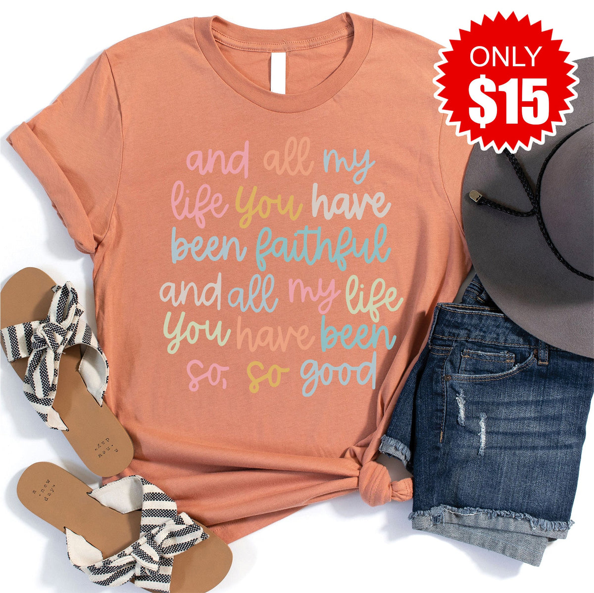 So, So Good Tee - Heather Terracotta - 15 product image 1