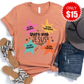 There Was Jesus Tee - Heather Terracotta - 15 product image 1