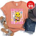 Bee Ready To Learn Tee - Heather Terracotta - 15 product image 1
