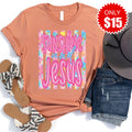 Sunshine and Jesus Tee - Heather Terracotta - 15 product image 1