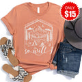 So Will I Tee - Heather Terracotta - 15 product image 1