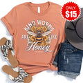 Kind Words Are Like Honey Tee - Heather Terracotta - 15 product image 1