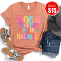 Words Matter Tee - Heather Terracotta - 15 product image 1