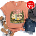 Happy Camper Tee - Heather Terracotta - 15 product image 1