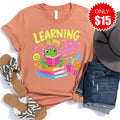 Learning Is My Jam Tee - Heather Terracotta - 15 product image 1