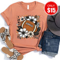 Football Tee - Heather Terracotta - 15 product image 1