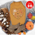 Jesus and Fall Tee - Heather Toast - 15 product image 1