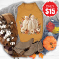 Pumpkin Lace Tee - Heather Toast - 15 product image 1