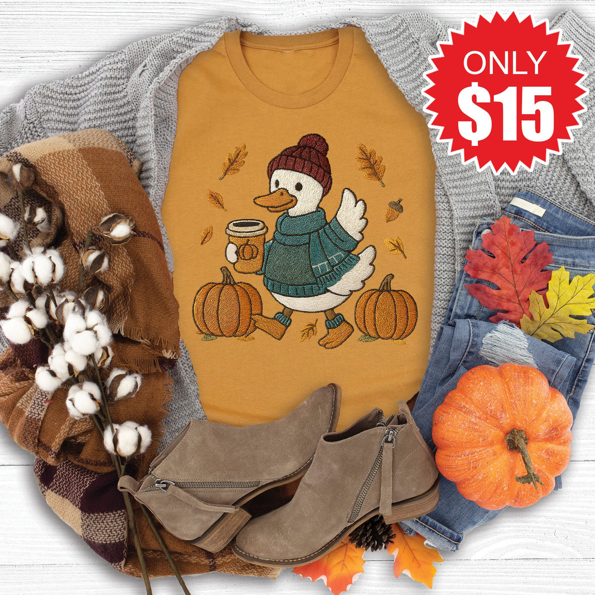 Bruh Its Fall Tee - Heather Toast - 15 product image 1