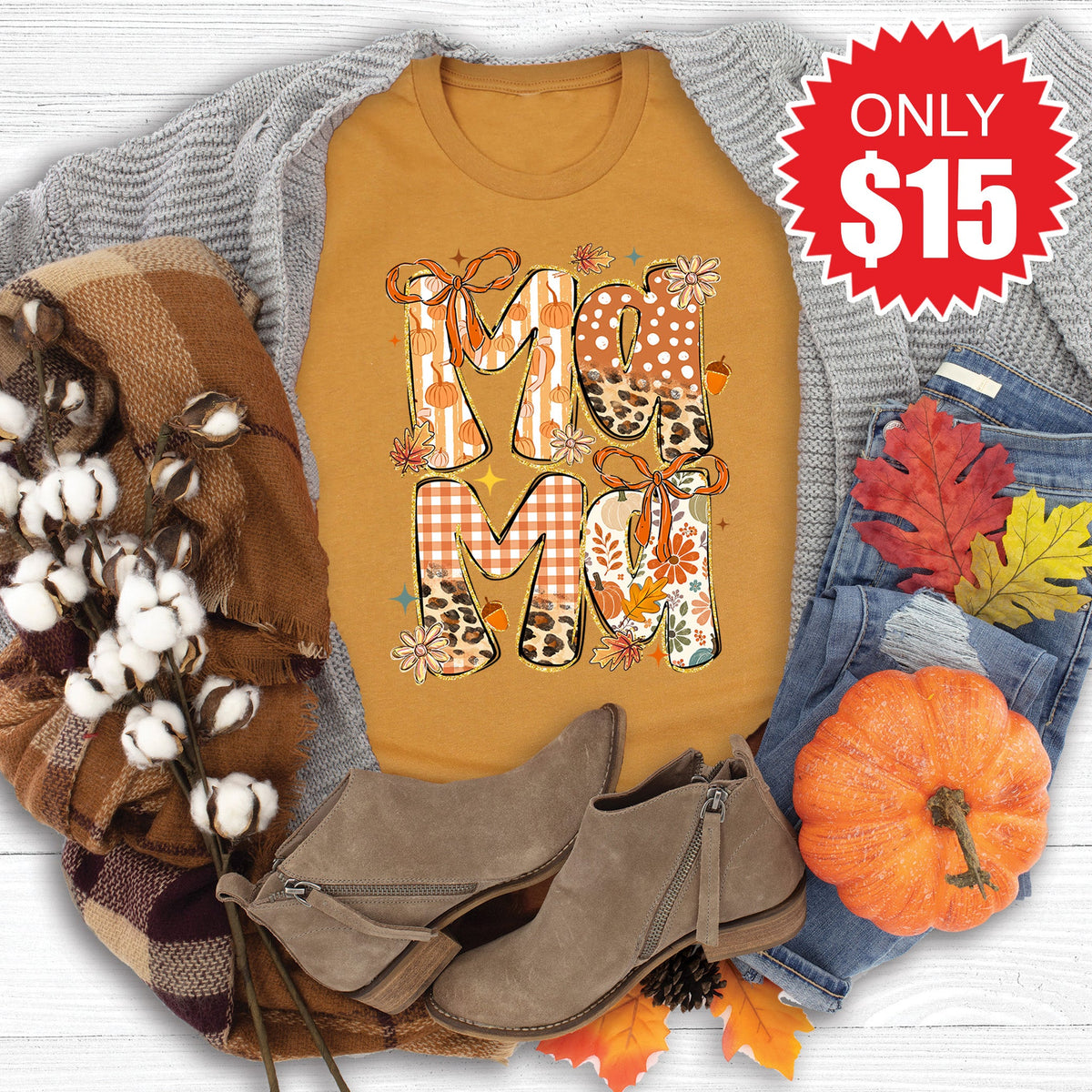 Mama Tee - Heather Toast - 15 product image 1