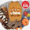 Fall Geese Tee - Heather Toast - 15 product image 1
